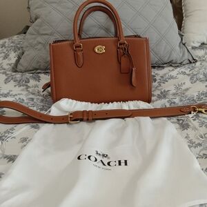 Coach Brown Leather Handbag